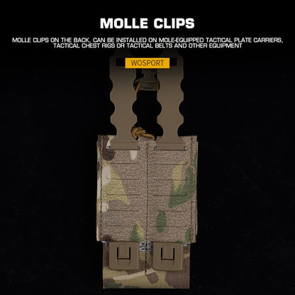 WOSPORT ELASTIC RIFLE MAG POUCH [WST-MG-122]