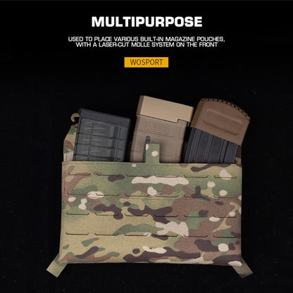 WOSPORT MAGAZINE POUCH FRONT PLATE (BUILT-IN) [WST-VE-75-ACC-13]