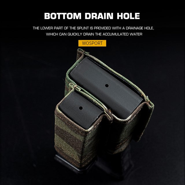 WOSPORT FAST 9MM &5.56 MAG POUCH (SHORT) [WST-MG-F-07]