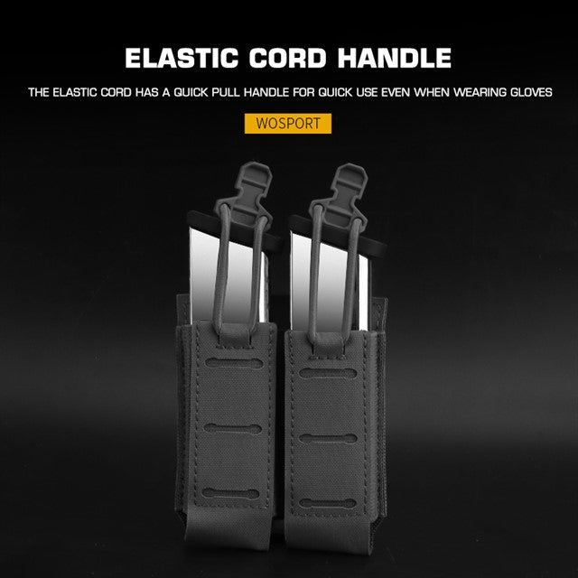 WOSPORT ASSAULTER DOUBLE PISTOL MAG POUCH 2.0 [WST-MG-105]