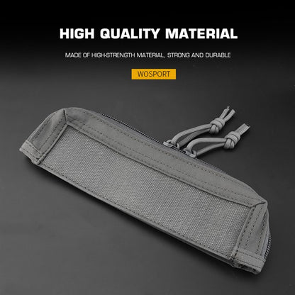 WOSPORT MK4 CHEST RIG MICRO FIGHT ZIP COVER [WST-VE-74-ACC-07]