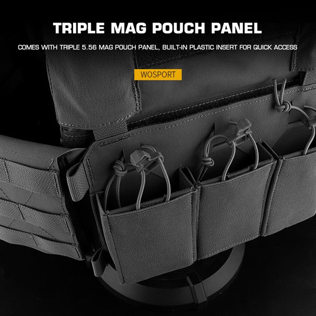WOSPORT THORAX TACTICAL PLATE CARRIER [WST-VE-84]