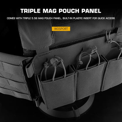 WOSPORT THORAX TACTICAL PLATE CARRIER [WST-VE-84]