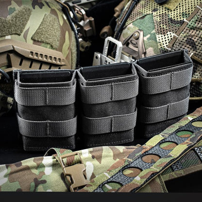 WOSPORT FAST 5.56 TRIPLE MAG POUCH (MEDIUM) [WST-MG-F-12]