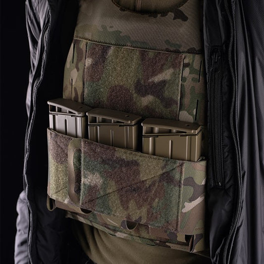 WOSPORT TRIPLE 7.62 MAGAZINE POUCH (BUILT-IN) [WST-VE-75-ACC-15]