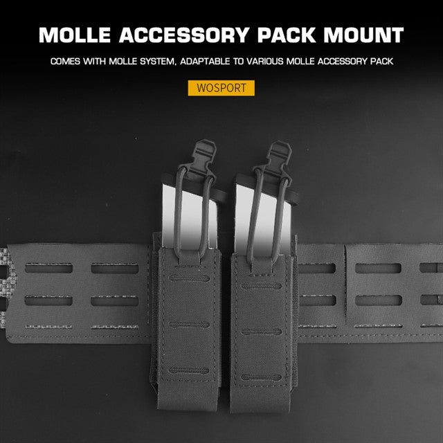 WOSPORT WRC LIGHTWEIGHT COMBINATION BELT [WST-BA-33]