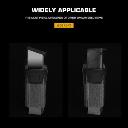WOSPORT K TYPE 9MM SINGLE MAG POUCH [WST-MG-125]