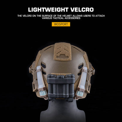 WOSPORT TEAM WENDY HELMET LIGHTWEIGHT VELCRO[WST-HL-102-ACC-06]