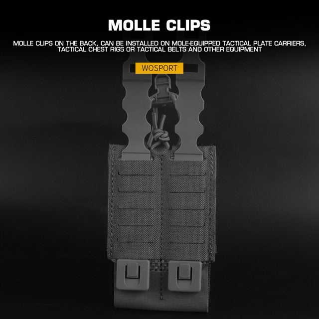WOSPORT ELASTIC RIFLE MAG POUCH [WST-MG-122]
