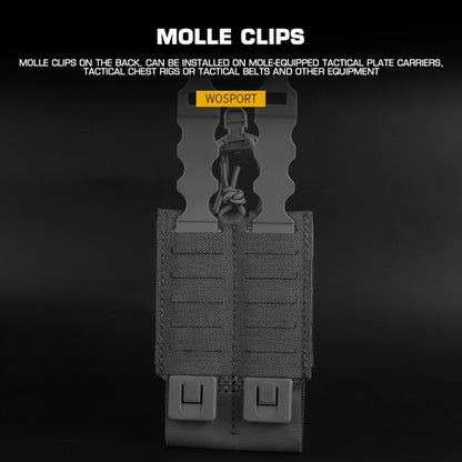 WOSPORT ELASTIC RIFLE MAG POUCH [WST-MG-122]
