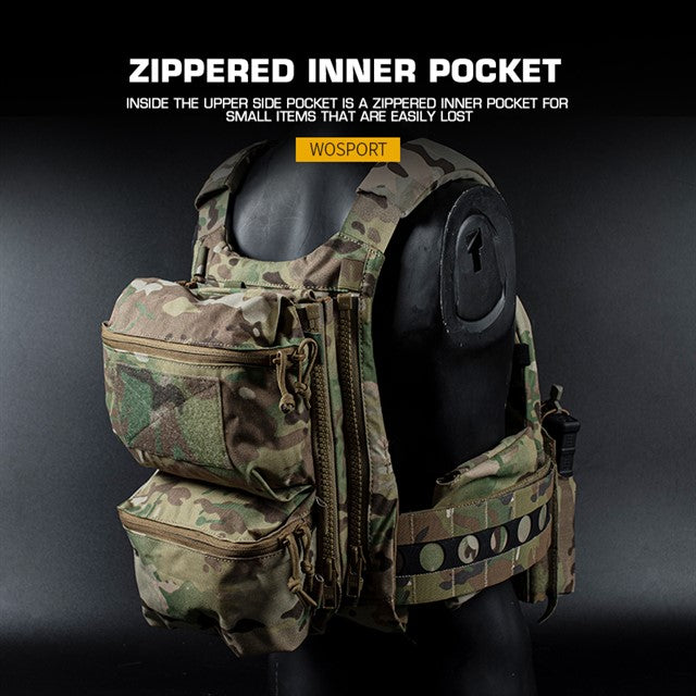 WOSPORT V5 PC BACK PANEL DOUBLE BAG [WST-VE-75-ACC-06]