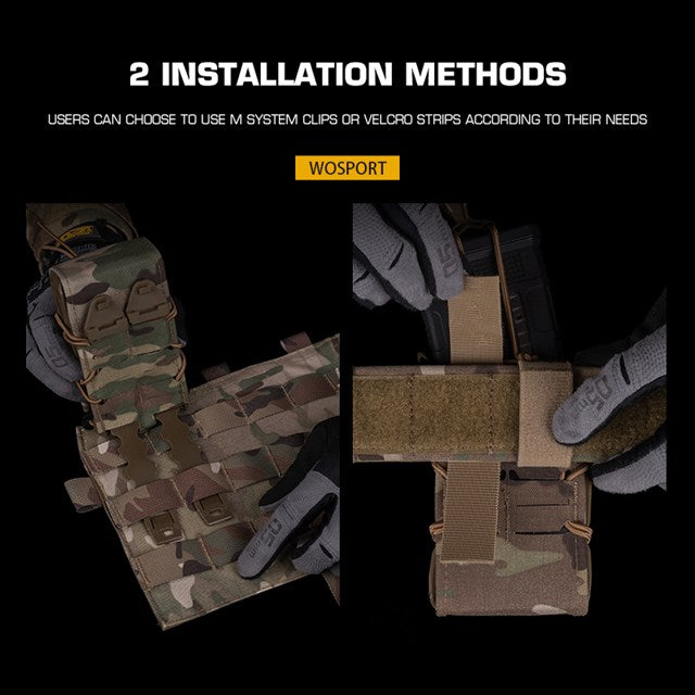 WOSPORT TIGER FULL-SIZE COMBINATION MAG POUCH V2 [WST-MG-135]