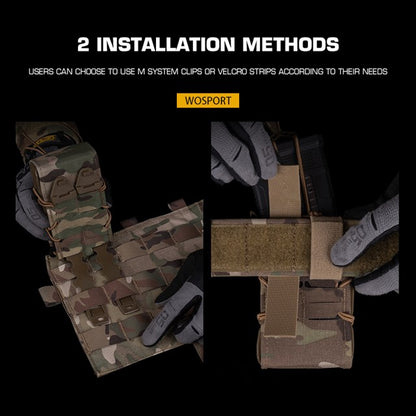 WOSPORT TIGER FULL-SIZE COMBINATION MAG POUCH V2 [WST-MG-135]