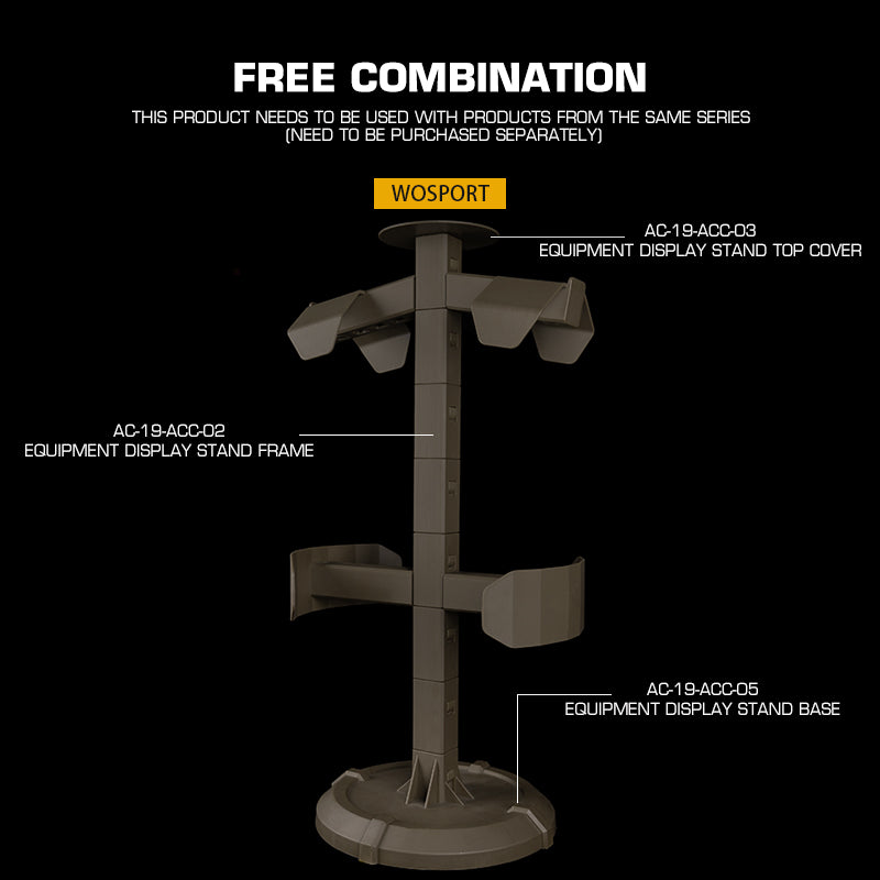 WOSPORT EQUIPMENT DISPLAY STAND ACCESSORY(SHOULDER WAIST) [WST-AC-19-ACC-04]