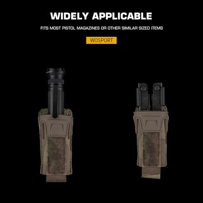 WOSPORT K TYPE 9MM SINGLE MAG POUCH [WST-MG-125]
