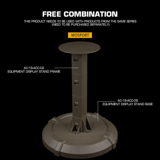 WOSPORT EQUIPMENT DISPLAY STAND TOP COVER [WST-AC-19-ACC-03]