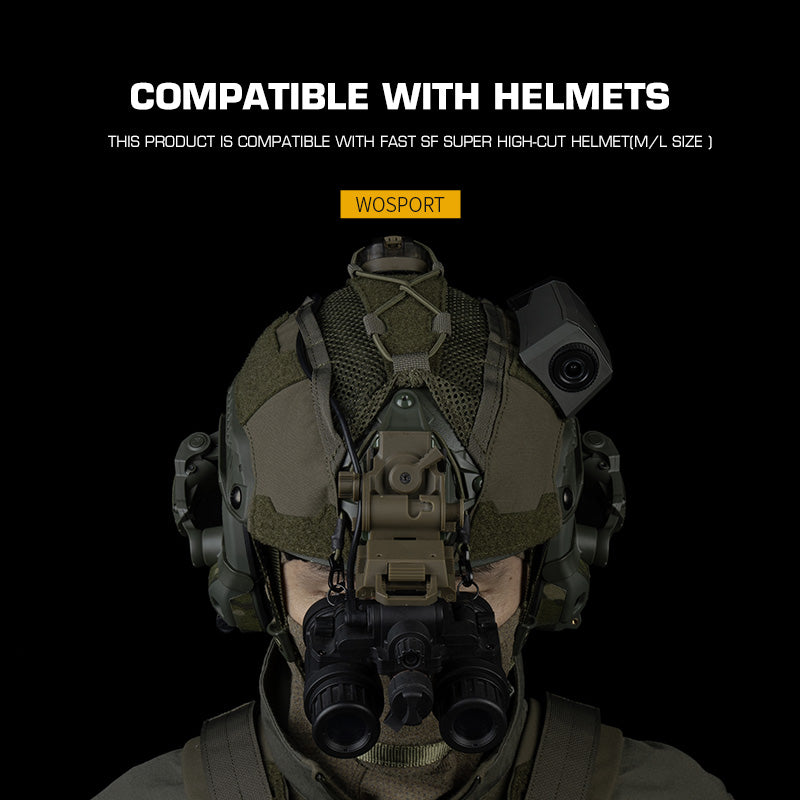 WOSPORT FAST SF SUPER HIGH-CUT HELMET COVER 4.0 (L)[WST-CO-23]