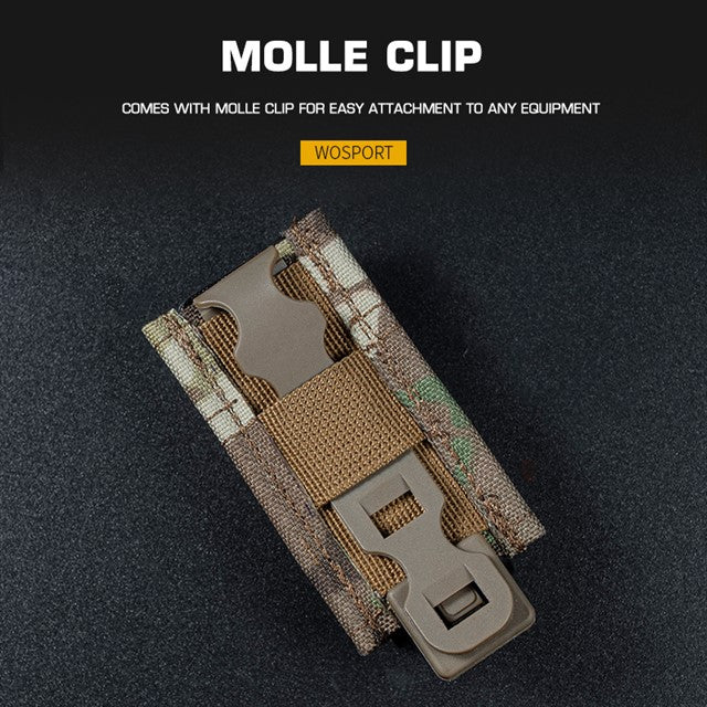 WOSPORT FAST 9MM SINGLE MAG POUCH [WST-MG-F-02]