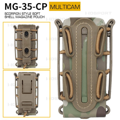 WOSPORT SCORPLON STYLE SOFT SHELL MAGAZINE POUCH（FOR 9MM） [WST-MG-35]
