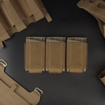 WOSPORT TRIPLE 7.62 MAGAZINE POUCH (BUILT-IN) [WST-VE-75-ACC-15]