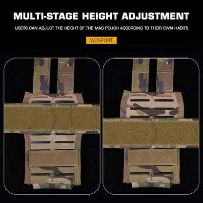 WOSPORT K TYPE 5.56 AR MAG POUCH [WST-MG-120]