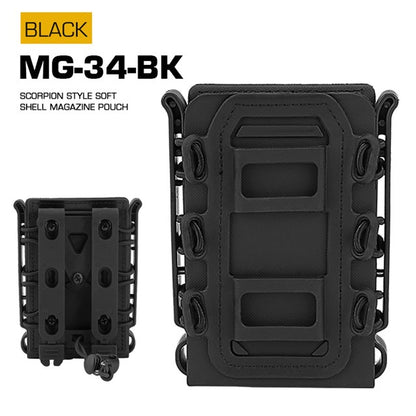 WOSPORT SCORPLON STYLE SOFT SHELL MAGAZINE POUCH（FOR 5.56/7.62） [WST-MG-34]