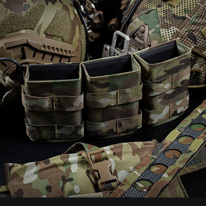 WOSPORT FAST 5.56 TRIPLE MAG POUCH (MEDIUM) [WST-MG-F-12]