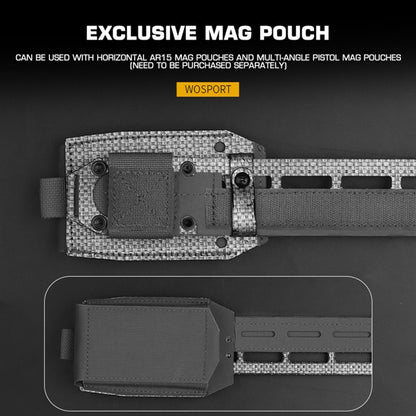 WOSPORT LIGHTWEIGHT TACTICAL BELT [WST-BA-32]