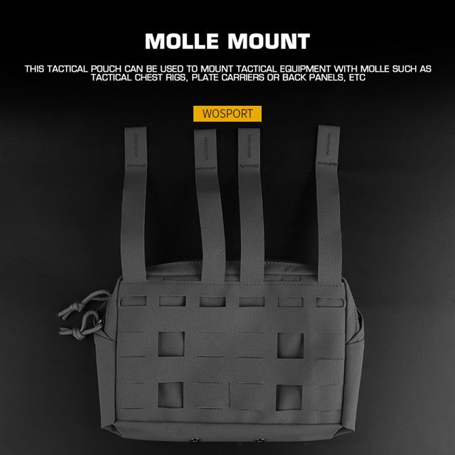 WOSPORT MULTIFUNCTIONAL UNIVERSAL TACTICAL POUCH (6X9INCH) [WST-BP-140]