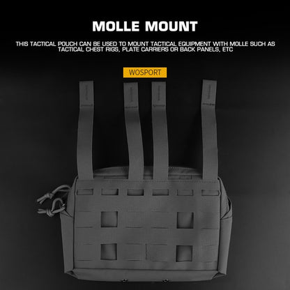 WOSPORT MULTIFUNCTIONAL UNIVERSAL TACTICAL POUCH (6X9INCH) [WST-BP-140]