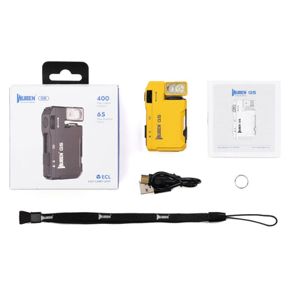 WUBEN G5 400 LUMENS EDC KEYCHAIN COMPACT RECHARGEABLE FLASHLIGHT[WB-G5]