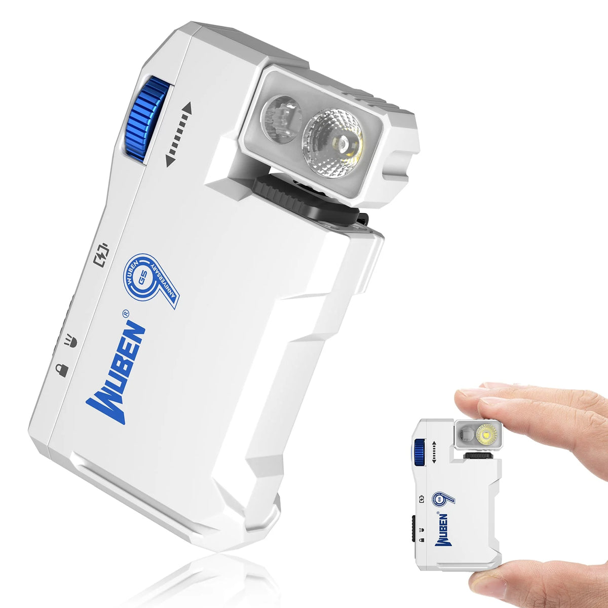 WUBEN G5 400 LUMENS EDC KEYCHAIN COMPACT RECHARGEABLE FLASHLIGHT[WB-G5]