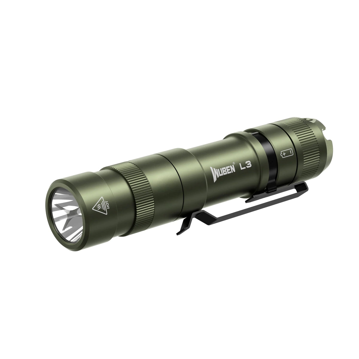 WUBEN L3 3000 LUMENS EDC TACTICAL POCKET FLASHLIGHT[WB-L3]