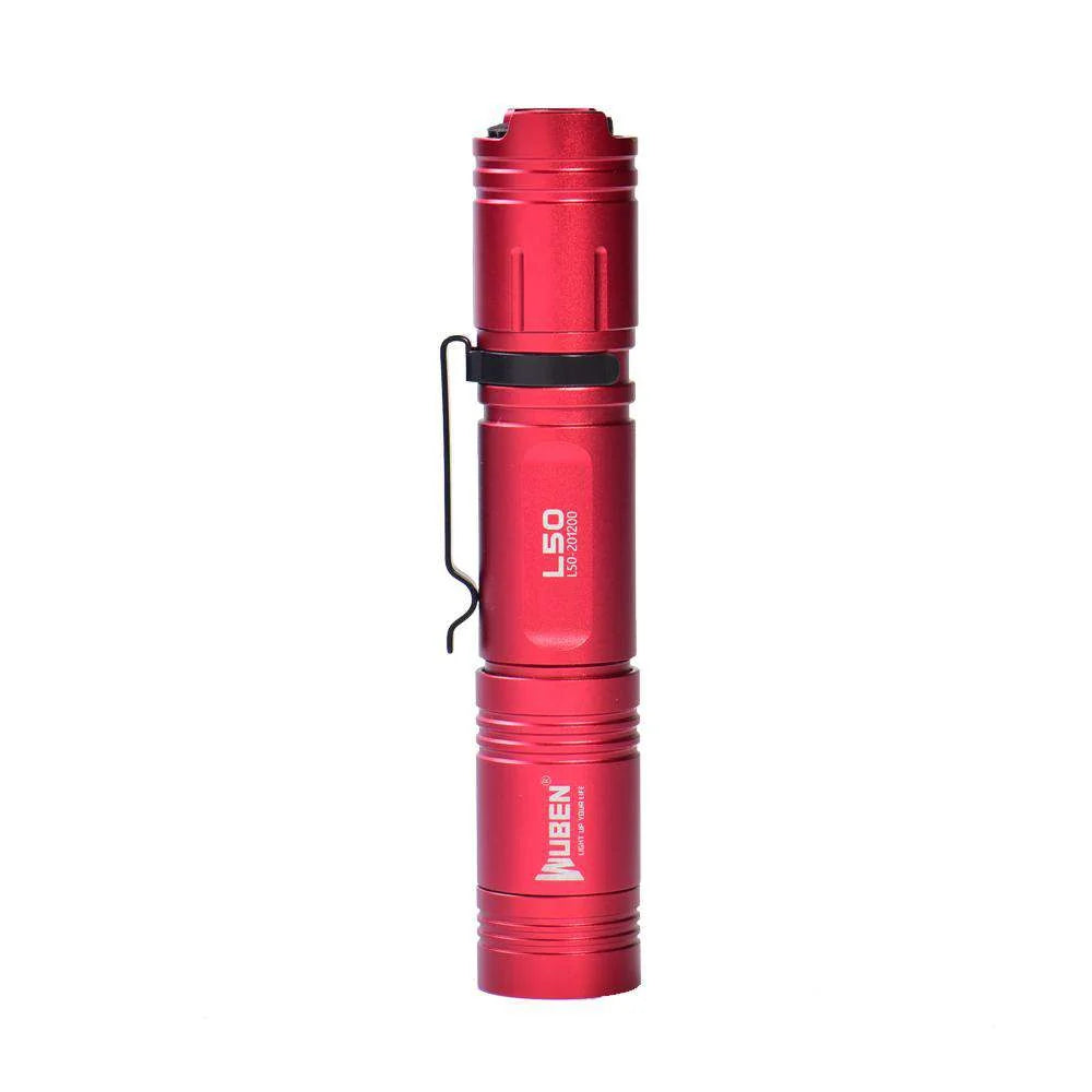 WUBEN WUBEN L50 EDC RECHARGEABLE 18650 TACTICAL LED FLASHLIGHT[WB-L50]