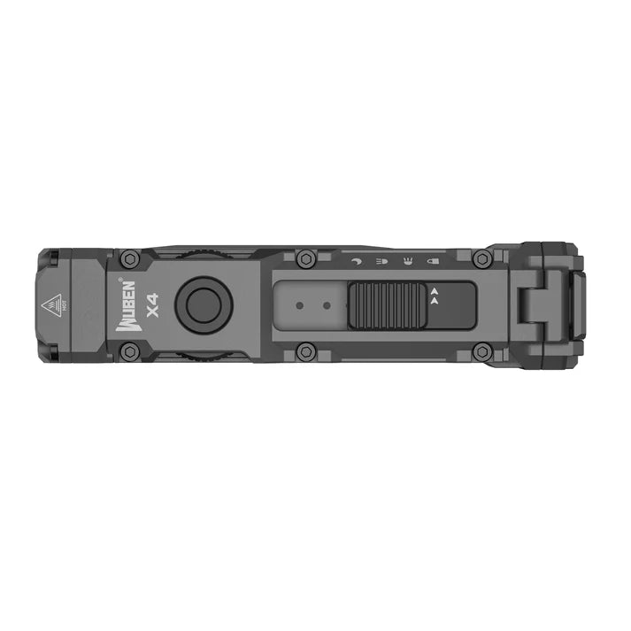WUBEN X4 COMPACT MULTI-FUNCTION 1500 LUMEN EDC TACTICAL FLASHLIGHT[WB-X4]