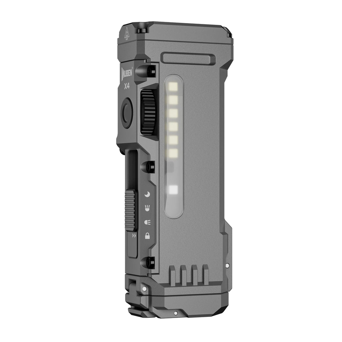 WUBEN X4 COMPACT MULTI-FUNCTION 1500 LUMEN EDC TACTICAL FLASHLIGHT[WB-X4]