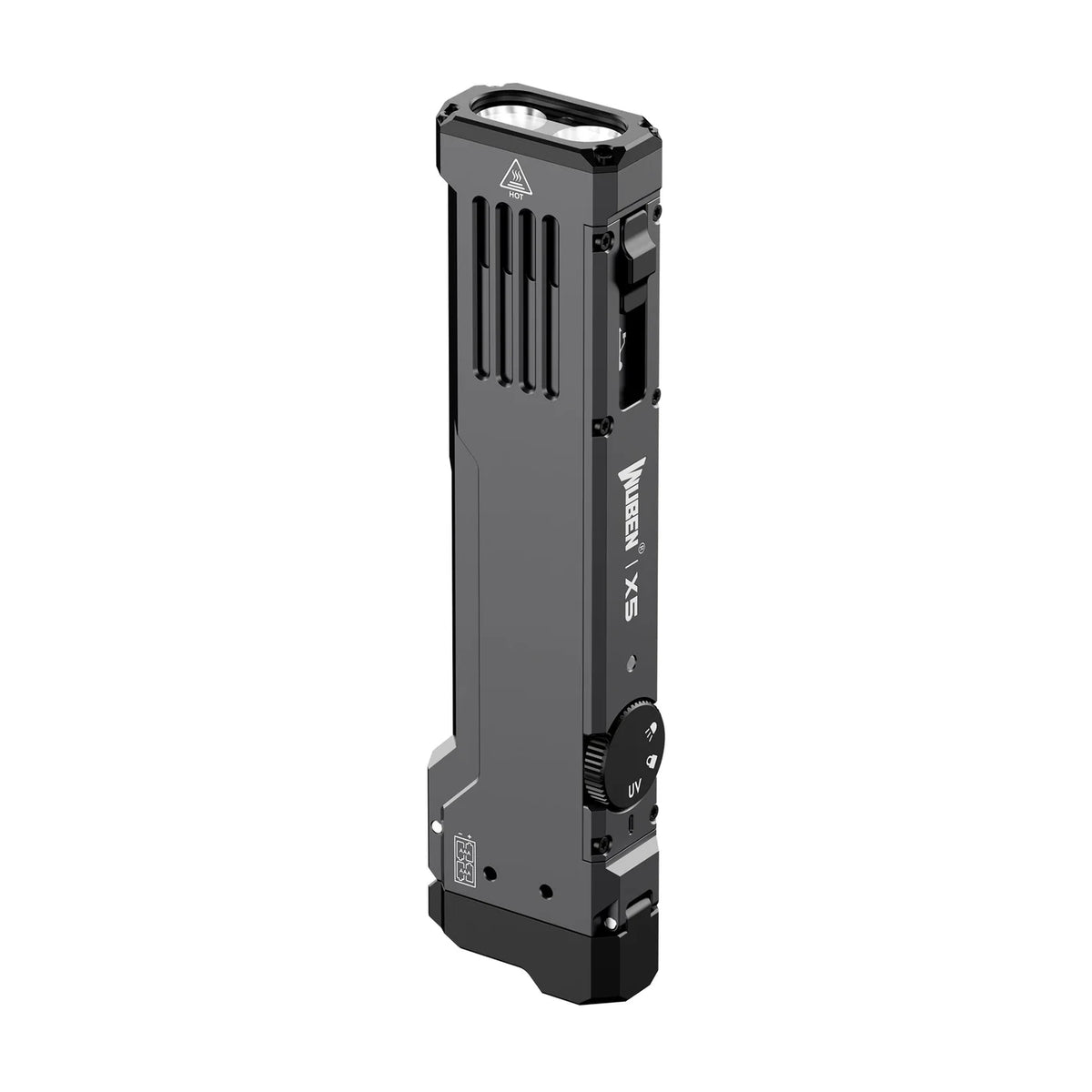 WUBEN X5 3-IN-1 1300 LUMENS COMPACT EDC FLASHLIGHT(CLASS 3R VERSION)[WB-X5]