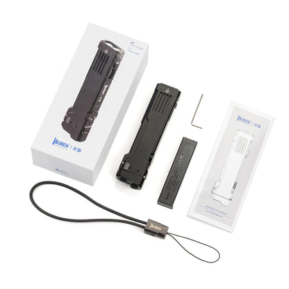 WUBEN X5 3-IN-1 1300 LUMENS COMPACT EDC FLASHLIGHT(CLASS 3R VERSION)[WB-X5]